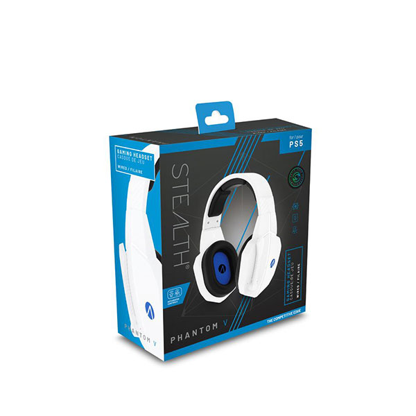 ABP Stealth Gaming Headset Phantom V (PS5) – White