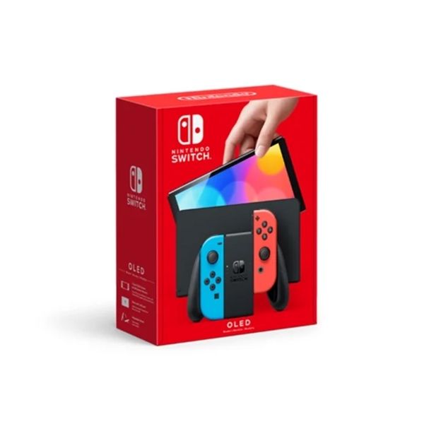 Nintendo-Switch-OLED-(Red-Blue)