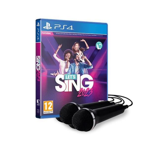 Let’s Sing 2023 Double Mic Bundle (PS4)