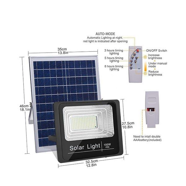 Hoco LED Solar Light – 100 Watts