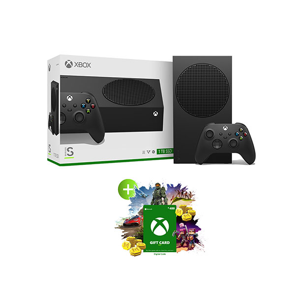 Xbox Series S 1TB Black Edition + R400 Xbox Gift Card