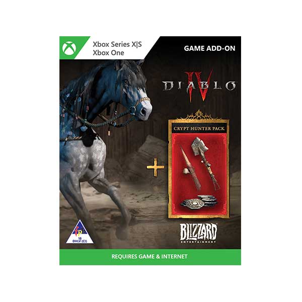 Digital Code: Diablo IV Crypt Hunter Pack (XB1/XBSX)
