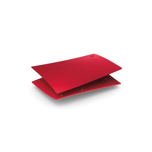 PlayStation 5 Digital Edition Cover – Volcanic Red