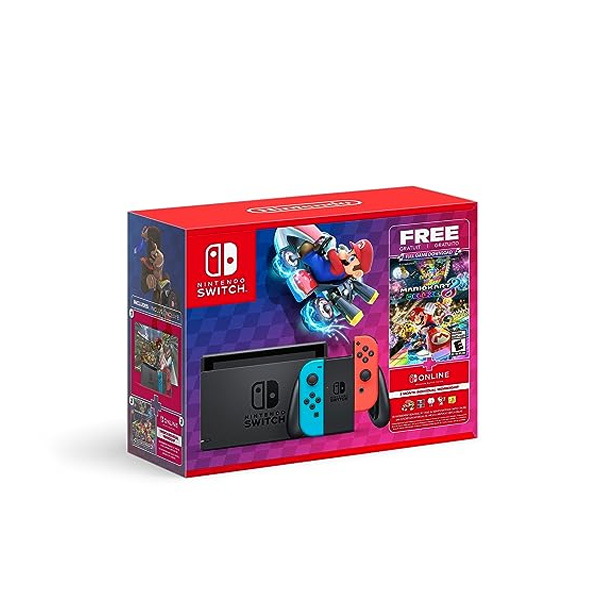 Nintendo Switch OLED + Mario Kart 8 Deluxe + 3 Months NSO
