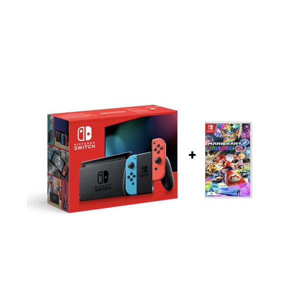 Switch Red + Blue + Mario Kart 8 (NS)