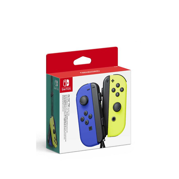 Joy Con Pair Neon Blue and Yellow (NS)