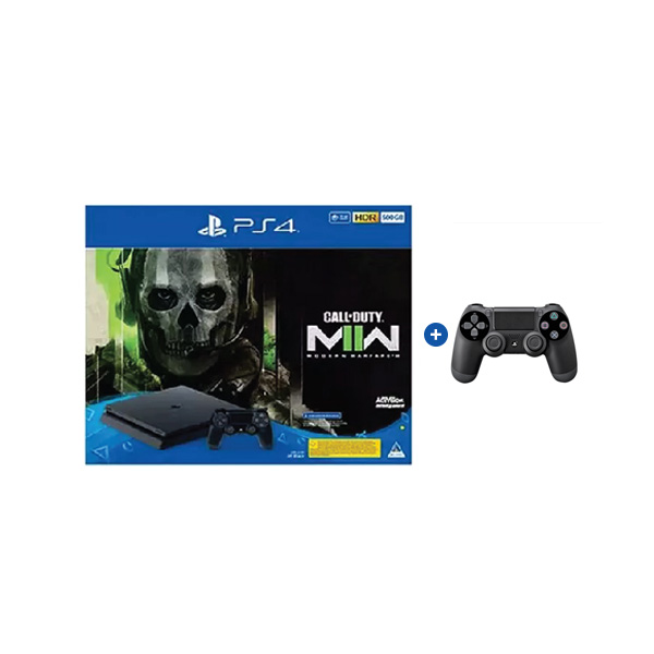 Playstation 4 500GB Console – Call of Duty MW2 Bundle (PS4) + Extra Controller