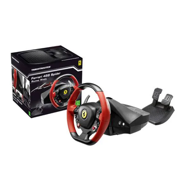 おもちゃ XBox One Thrustmaster Ferrari 458 Spider Racing Wheel Thrustmaster Ferrari 458 Spider Racing Wheel (XB1/XBSX) - GAME 4U