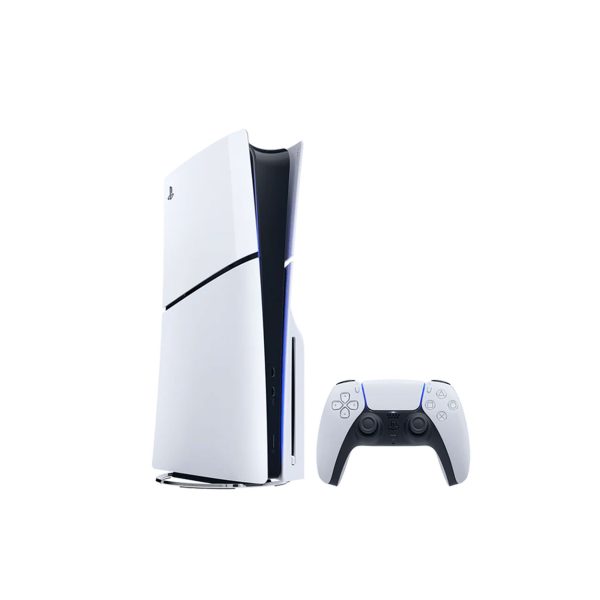 PlayStation 5 Console (Slim) – Glacier White (PS5)