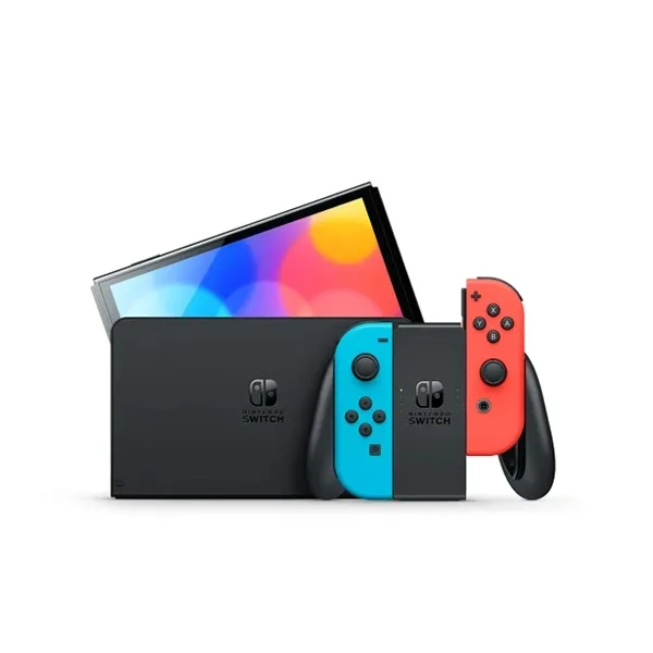 Nintendo Switch OLED Model (Red/Blue) - GAME 4U