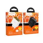 Hoco Single Port PD35W Charger Set (CS41A Smart - Includes Type-C to Type-C cable)