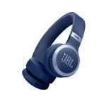 JBL Live 670NC Wireless Bluetooth On-Ear Noise Cancelling Headphones - Blue