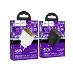 Hoco Dual Port PD45W Charger (CS43A Smart)