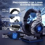 ONIKUMA K19 Gaming Headphone with RGB LED Backlight - Image 4