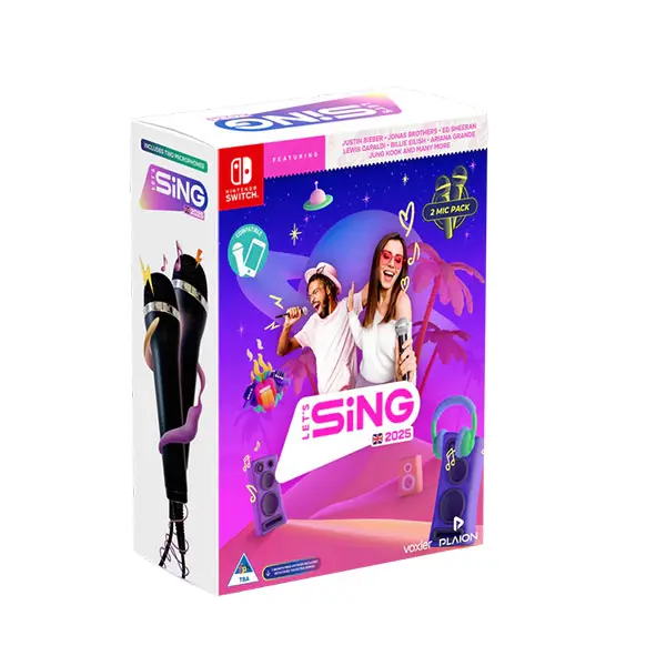 Let's Sing 2025 + 2 MIC'S (NS) - GAME 4U