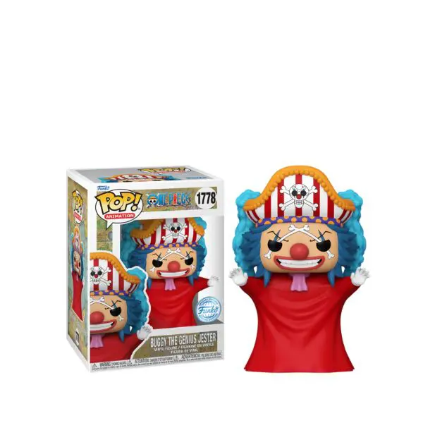 Funko Pop! One Piece - Buggy the Genius Jester - GAME 4U