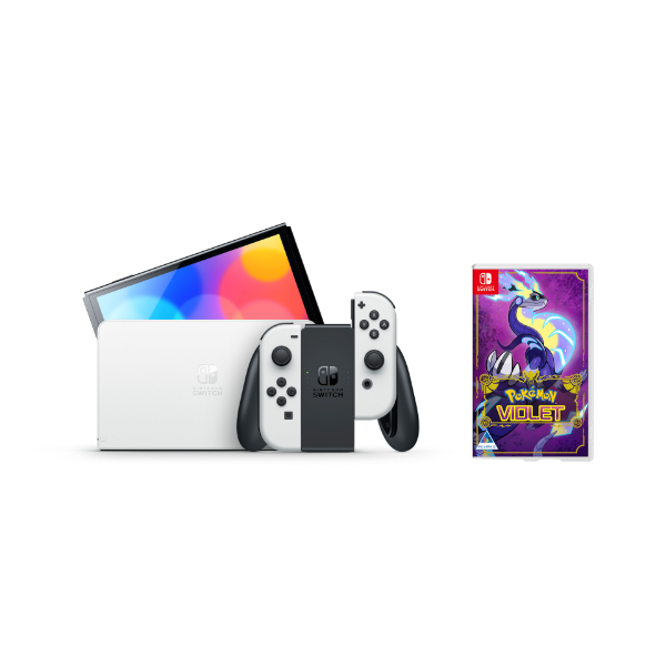 Nintendo Switch OLED White + Pokémon Violet - GAME 4U