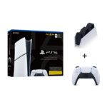 PS5 Slim (Digital) + Controller + Charging Station