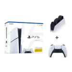 PS5 Slim + Controller + Charging Station
