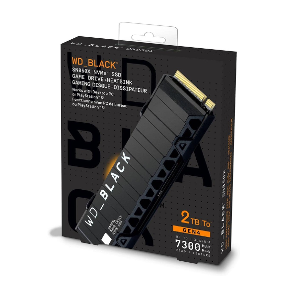 WD Black SN850X NVMe SSD for PS5 Consoles – 2TB - GAME 4U