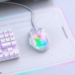 Onikuma CW923 Transparent Wired Gaming Mouse - Image 2