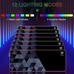 ONIKUMA MP006 RGB Mousepad - Image 4