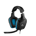 Logitech G432 Wired Gaming Headset (Black)