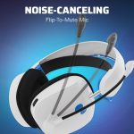 PDP Phantom Air PlayStation Wireless Headset – White - Image 3