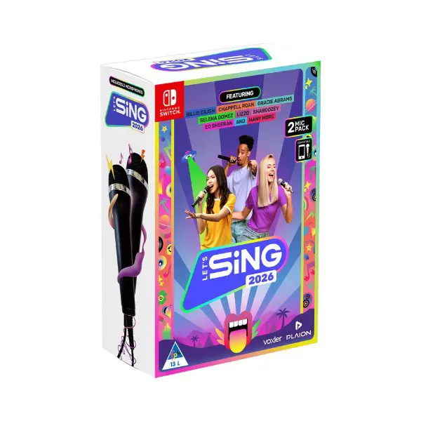 Let's Sing 2026 + 2 Mics (NS) - GAME 4U
