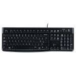 Logitech K120 – Full‑Size Wired Keyboard (Black)