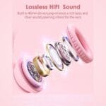 Onikuma B90 RGB Cat Ear Bluetooth 5.0 Wireless Gaming Headset - Image 2