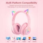 Onikuma B90 RGB Cat Ear Bluetooth 5.0 Wireless Gaming Headset - Image 3