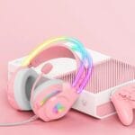 ONIKUMA X26 RGB Light Noise Reduction Wired Headphones - Image 4
