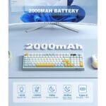 Onikuma G80 Tri Mode Wireless Gaming Keyboard - Image 2