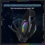 ONIKUMA GT826 Tri-Mode Wireless Gaming Headphones - Image 2