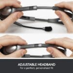 Logitech H111 Wired Headset — Black - Image 3