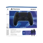 DualSense Wireless Controller Midnight Black + USB Cable (PS5/PC) - Image 2