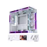 WJ Coolman A20 Mid-Tower Gaming Chassis — White