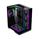 WJ Coolman A200 Panoramic Gaming Chassis — Black