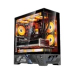LovingCool A30 ATX Mid-Tower Gaming Case  — Black