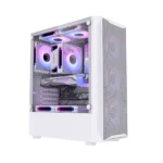 Hestart A60 Compact Mid-Tower — White