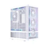 WJ Coolman A70 Mid Tower Gaming Case — White