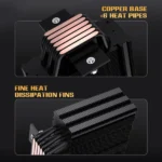 LovingCool J160 CPU Air Cooler — Black - Image 5