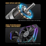 LovingCool J160 CPU Air Cooler — Black - Image 6