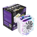 LovingCool J160 CPU Air Cooler — White