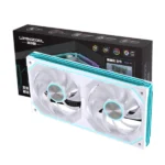 LovingCool LGPro-240-Y 240mm Case Fan  — White - Image 2