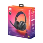 JBL Quantum 250 Wired Over Ear Gaming Headphones — Black - Image 2