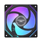 LovingCool 6RS-1200 Mirror ARGB 120mm Case Fan — Black - Image 3