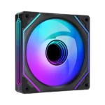 LovingCool 6RS-1200 Mirror ARGB 120mm Case Fan — Black - Image 2