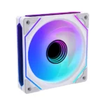 LovingCool 6RS-1200 Mirror ARGB 120mm Case Fan — White - Image 4